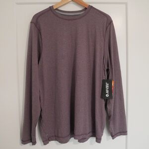 Hi-Tec Mens Dri-Tec LongSleeve Shirt NWT~